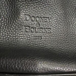 Dooney & Bourke Classic Black Leather Men's Bag